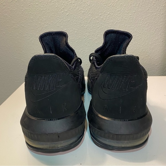 Nike LeBron 16 Low Triple Black Basketball Shoes Men’s Size 10 main image 8